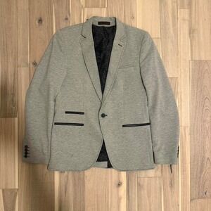 Mami Rosso Grey Blazer suit top sz 52 #formalwear #blazer